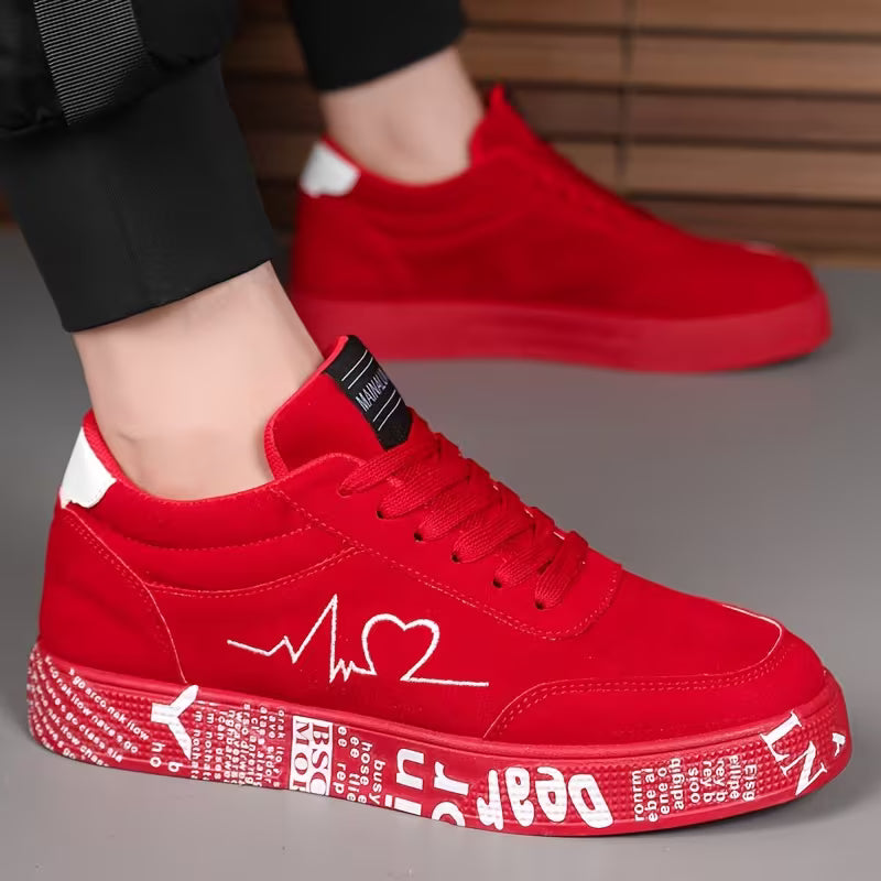 Breathable Mid-Top Sneakers
