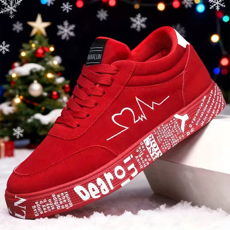 Breathable Mid-Top Sneakers