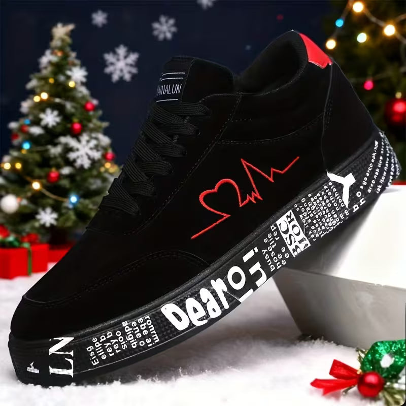 Breathable Mid-Top Sneakers